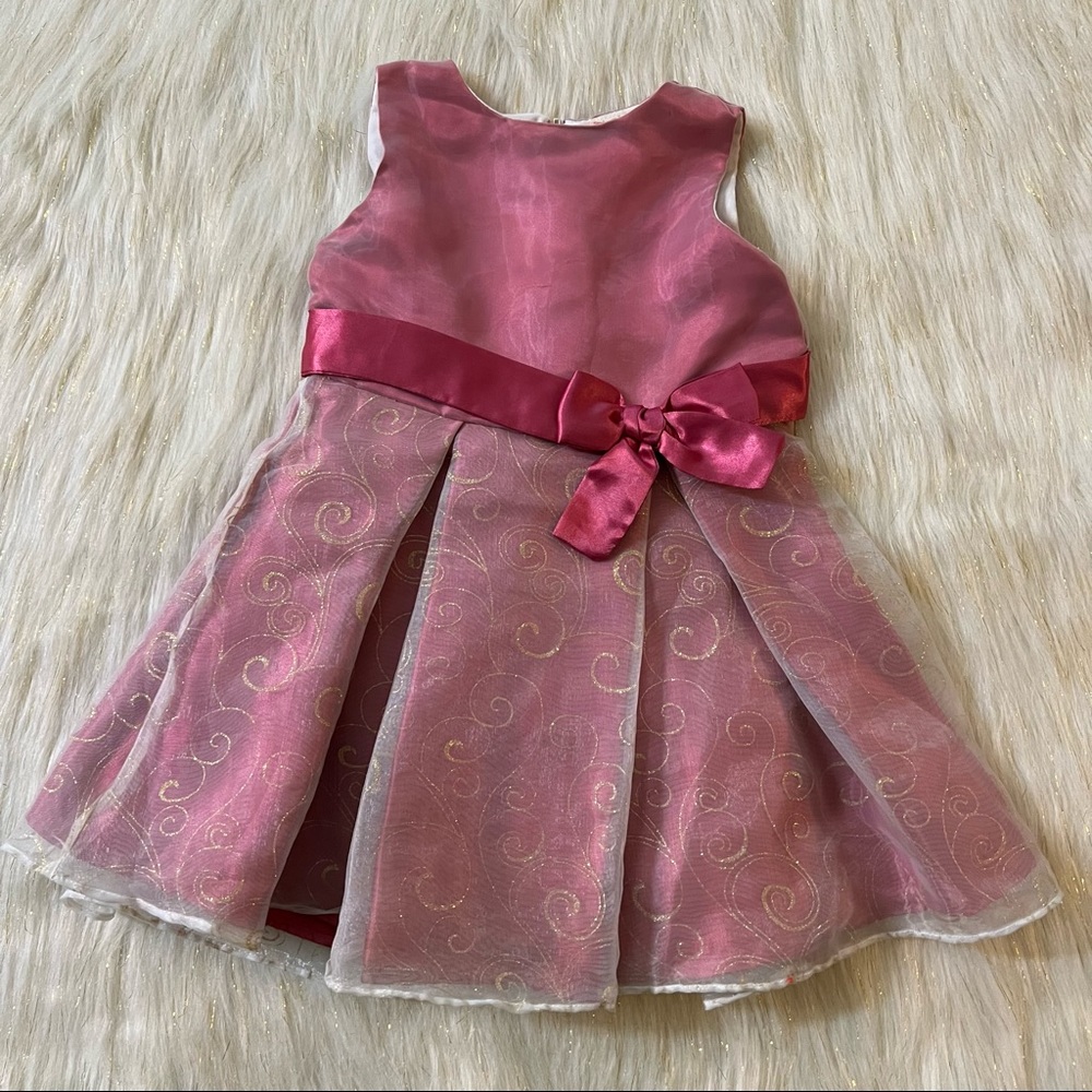 Baby Coogie Pink Sleeveless Baby Girl Dress size 18M